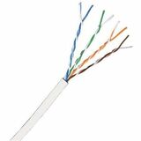 COMPREHENSIVE Comprehensive Cat 6 550 MHz Shielded Plenum Solid White Bulk Cable 1000ft