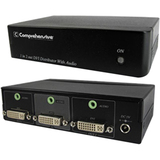 COMPREHENSIVE Comprehensive DVI 1x2 Distribution Amplifier with Stereo Audio