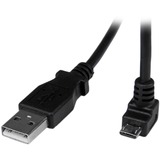 STARTECH.COM StarTech.com 2m Micro USB Cable - A to Down Angle Micro B
