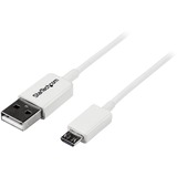 STARTECH.COM StarTech.com 1m White Micro USB Cable - A to Micro B