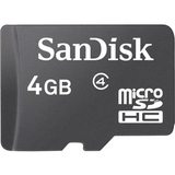 SANDISK CORPORATION SanDisk 4 GB microSD High Capacity (microSDHC)