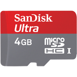 SANDISK CORPORATION SanDisk Ultra 4 GB microSD High Capacity (microSDHC) - 1 Card