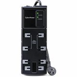 CYBERPOWER CyberPower CSB806 Essential 8-Outlets Surge Suppressor 6FT Cord