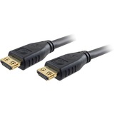 COMPREHENSIVE Comprehensive Pro AV/IT High Speed HDMI Cable with ProGrip, SureLength, CL3- Jet Black 12ft