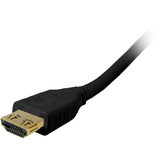 COMPREHENSIVE Comprehensive Pro AV/IT High Speed HDMI Cable with ProGrip, SureLength, CL3- Jet Black 1.5ft