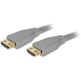 COMPREHENSIVE Comprehensive Pro AV/IT High Speed HDMI Cable with ProGrip, SureLength, CL3- Graphite Grey 1.5ft