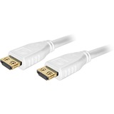 COMPREHENSIVE Comprehensive Pro AV/IT High Speed HDMI Cable with ProGrip, SureLength, CL3- Off White 1.5ft