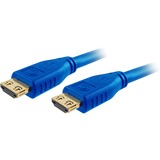 COMPREHENSIVE Comprehensive Pro AV/IT High Speed HDMI Cable with ProGrip, SureLength, CL3- Cool Blue 3ft