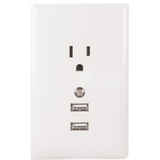 RCA RCA USB Wall Plate Charger and Nightlight