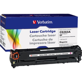 VERBATIM Verbatim Toner Cartridge - Remanufactured for HP (CE263A) - Magenta