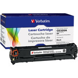 VERBATIM Verbatim Toner Cartridge - Remanufactured for HP (CE320A) - Black