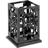 ANCHOR HOCKING Anchor Cast Iron Utensil Holder / Black