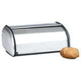 ANCHOR HOCKING Anchor Brushed Steel Bread Box - Euro Design