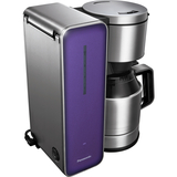 PANASONIC Panasonic Coffee Maker with High Quality Stainless Steel & Glass Finish, Violet
