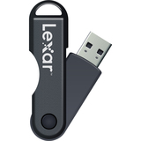 LEXAR MEDIA, INC. Lexar 32GB JumpDrive TwistTurn (Gray)