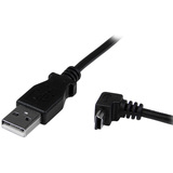 STARTECH.COM StarTech.com 1m Mini USB Cable - A to Down Angle Mini B