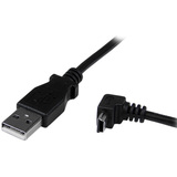 STARTECH.COM StarTech.com 0.5m Mini USB Cable - A to Down Angle Mini B