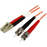 STARTECH.COM StarTech.com 2m OFNP Plenum Multimode 50/125 Duplex Fiber Patch Cable LC - ST