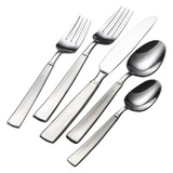 LIFETIME BRANDS Towle Satin Balance 20 Piece Flatware Set, 18/0