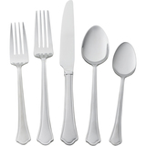 LIFETIME BRANDS International Silver Capri Frost Flatware Set, 53 Pc.