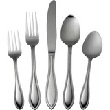 LIFETIME BRANDS International Silver American Bead 53 Piece Flatware Set, Service for 8