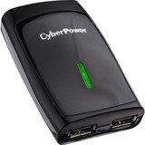 CYBERPOWER CyberPower TRAC2A2USB Travel Charger (2) 2.1A USB Port - AC Power Plug