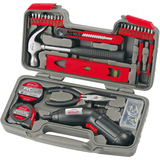 APOLLO Apollo 70 Piece Household Tool Kit with 6V Cordless Screwdriver