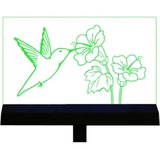 COLEMAN CABLE Moonrays Hummingbird Garden Sign