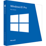 MICROSOFT CORPORATION Microsoft Windows 8.1 Pro 64-bit - License and Media