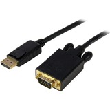 STARTECH.COM StarTech.com 10 ft DisplayPort to VGA Adapter Converter Cable - DP to VGA 1920x1200 - Black