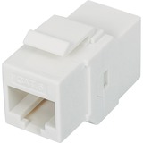 INTELLINET NETWORKING Intellinet Cat6 UTP Inline Coupler, Keystone Type, White