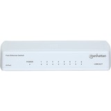 MANHATTAN PRODUCTS Manhattan 8-Port 10/100 Desktop Switch, Plastic Housing