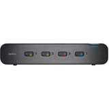 BELKIN Belkin Advanced Secure Dual-Head DVI-I KVM Switch with DCU; 4-Port Plus