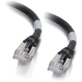 CABLES TO GO 2ft Cat6a Snagless Shielded (STP) Network Patch Cable - Black