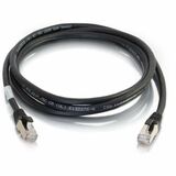 C2G 6ft Cat6a Snagless Shielded (STP) Network Patch Cable - Black