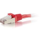 C2G C2G 3ft Cat6 Snagless Shielded (STP) Network Patch Cable - Red