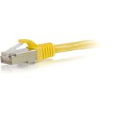 CABLES TO GO 1ft Cat6 Snagless Shielded (STP) Network Patch Cable - Yellow