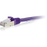 CABLES TO GO 2ft Cat6 Snagless Shielded (STP) Network Patch Cable - Purple