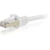 CABLES TO GO 1ft Cat6 Snagless Shielded (STP) Network Patch Cable - White