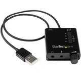 StarTech USB Stereo Audio Adapter External Sound Card with SPDIF Digital Audio