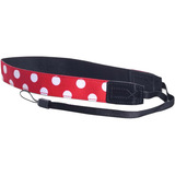 FUJI Fujifilm 600011968 Red & White Polka Dot Camera Strap