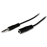 STARTECH.COM StarTech.com 2m Slim 3.5mm Stereo Extension Audio Cable - M/F