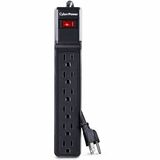 CYBERPOWER CyberPower CSB604 Essential 6-Outlets Surge Suppressor with 900 Joules and 4FT Cord