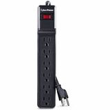 CYBERPOWER CyberPower CSB6012 Essential 6-Outlets Surge Suppressor with 1200 Joules and 12FT Cord