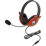 ERGOGUYS Califone Stereo Headset, Bear w/ Mic 3.5mm Plug Via Ergoguys