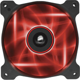 CORSAIR Corsair Air Series AF120 LED Red Quiet Edition High Airflow 120mm Fan - Twin Pack