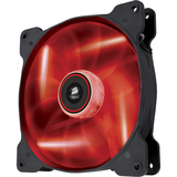 CORSAIR Corsair Air Series AF140 LED Red Quiet Edition High Airflow 140mm Fan