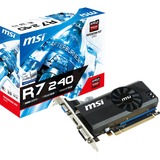 MSI MSI R7 240 2GD3 LP Radeon R7 240 Graphic Card - 730 MHz Core - 2 GB DDR3 SDRAM - PCI Express 3.0 x16 - Low-profile