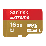 SANDISK CORPORATION SanDisk Extreme 16 GB microSD High Capacity (microSDHC)