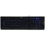 ERGOGUYS A4tech KD-600L LED illuminated Ulta Slim Keyboard Via Ergoguys